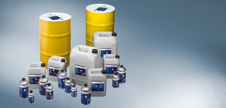 Fluidos hidráulicos e dos travões da Bosch